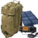 ham radio with a bug out bag