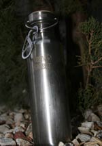 Klean Kanteen after boiling water on a fire