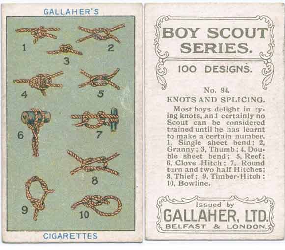 knots Scouting Knots from the 20's