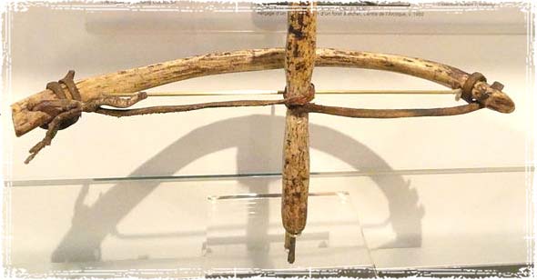 An example of an ancient bow drill