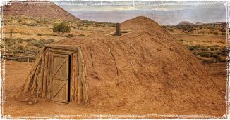 A Navajo Hogan Shelter