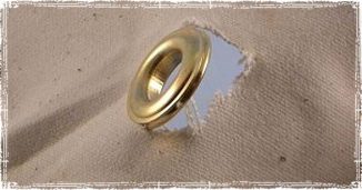 How to fix a torn grommet