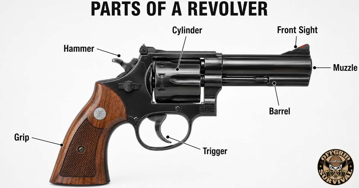 Parts of a Revolver Diagram