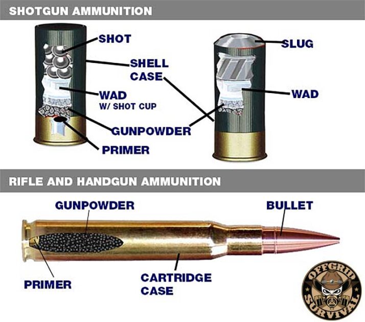 What is inside your Bullet and Ammunition?