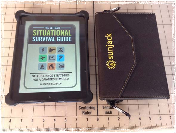 The Ultimate Situational Survival Guide Kindle Version on an iPad