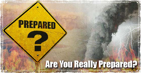 Are you really prepared disaster images