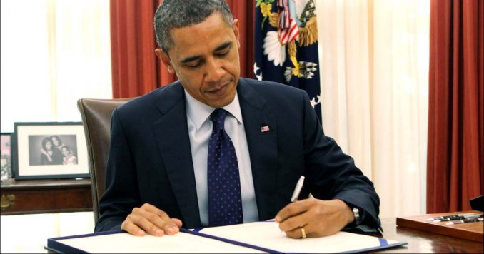 Obama Signing Bill