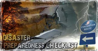 Natural Disaster Preparedness Checklist