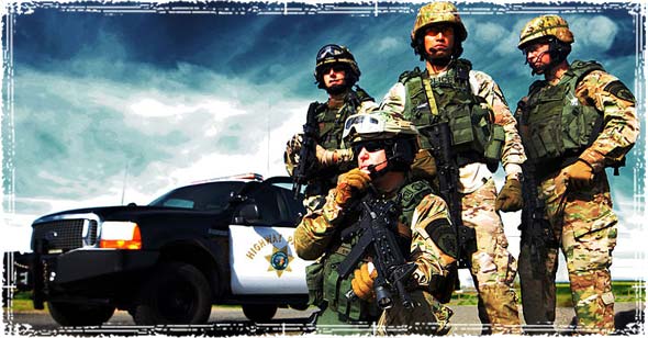Militarized police forces