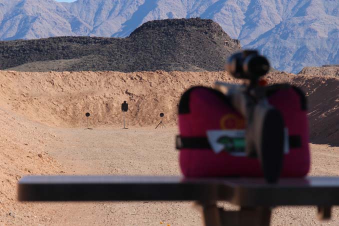 Looking Down Range at The Boulder Rifle and Pistol Club