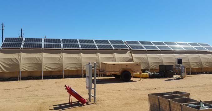 U.S. Air Force New, Deployable, Solar+Battery Microgrid