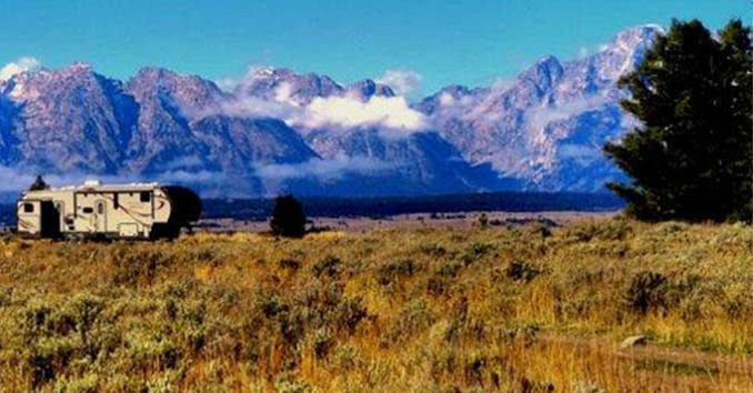 Boondocking in Grand Teton National Park