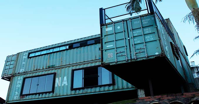Shipping Container Shelter