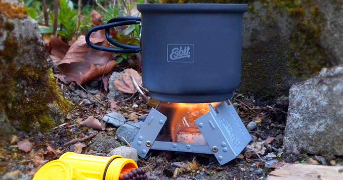 Camping Stove Notkocher Esbit Stove Outdoor Camping NATO FISHING HUNTING BW 