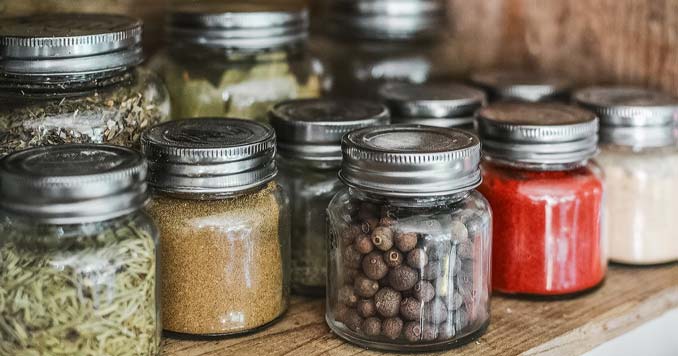 Food Supplies in Jars