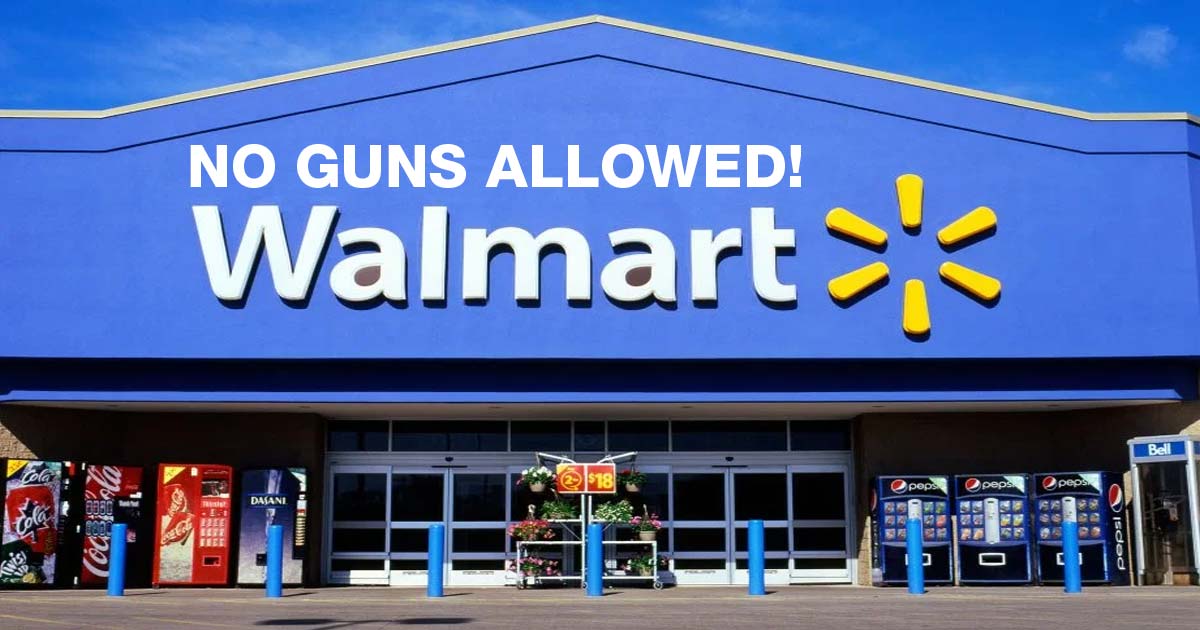 list of walmarts that sell guns