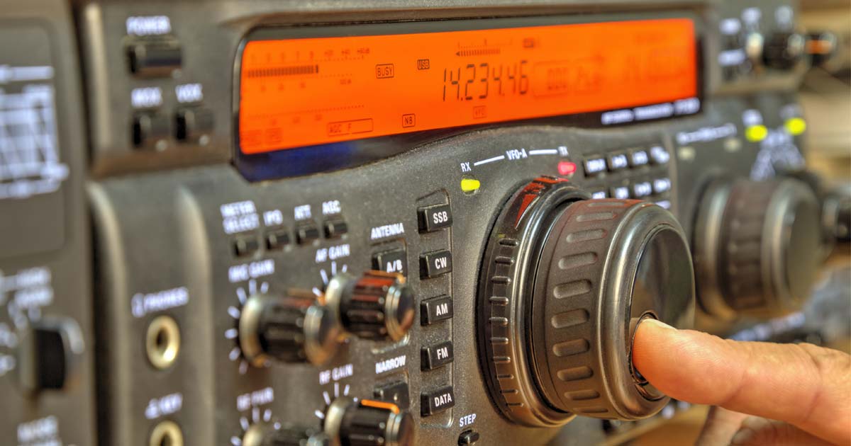California Officials declare Ham Radio no longer a benefit; Dema image