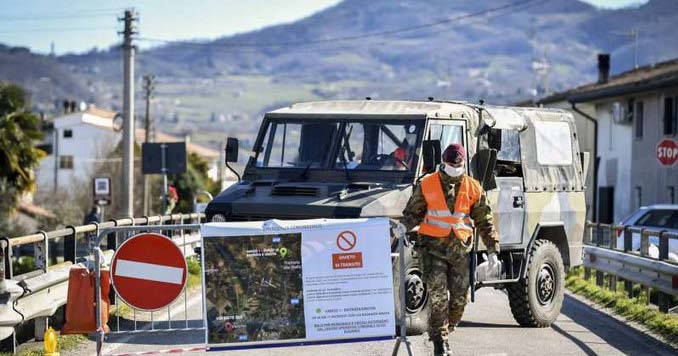 Italian Government Quarantines Northern Italy