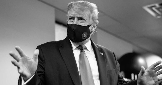 Trump in Mask