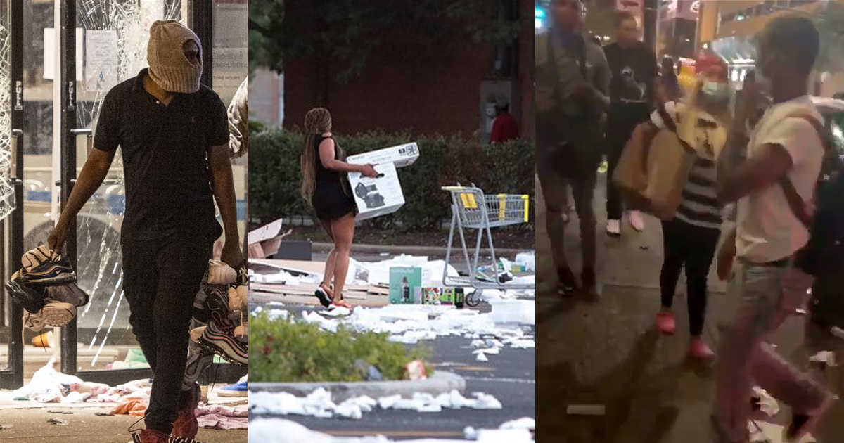 BLM Looting Anarchy Assaults and Shootings in Chicago 