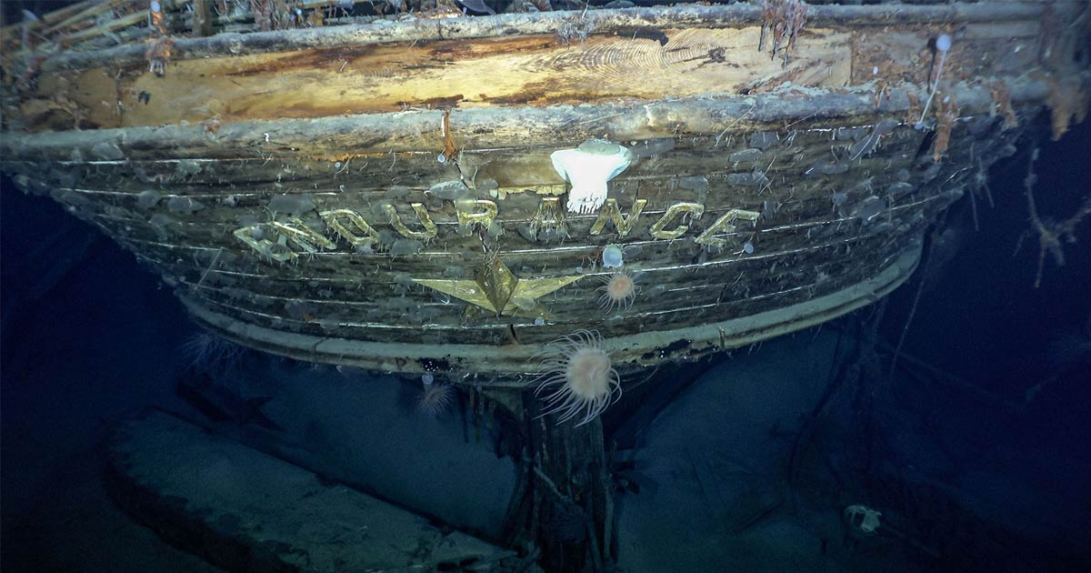 Ernest Shackleton’s Lost Ship Found in Antarctica After 107 Years