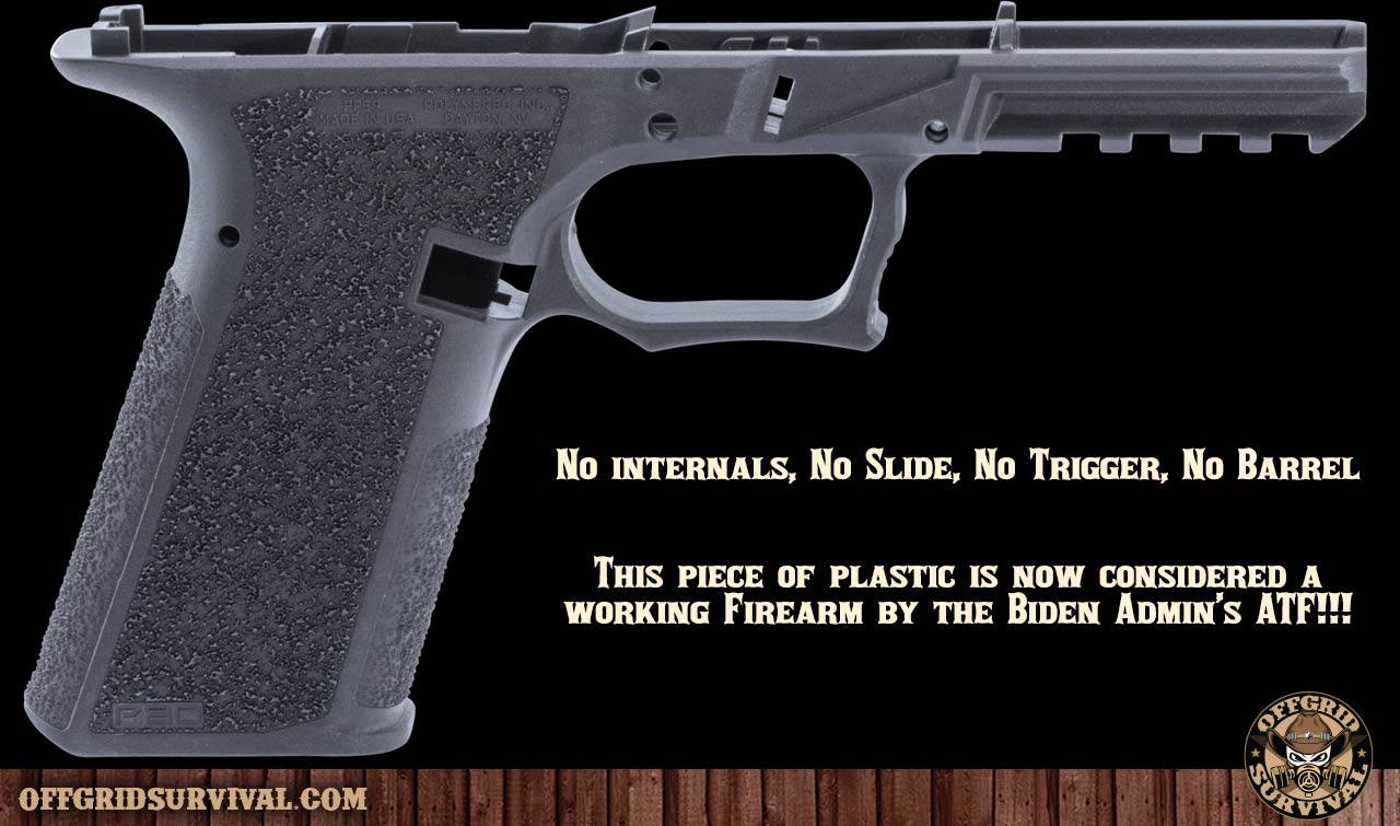 Poly Plastic Frame that the ATF considers to be a working firearm