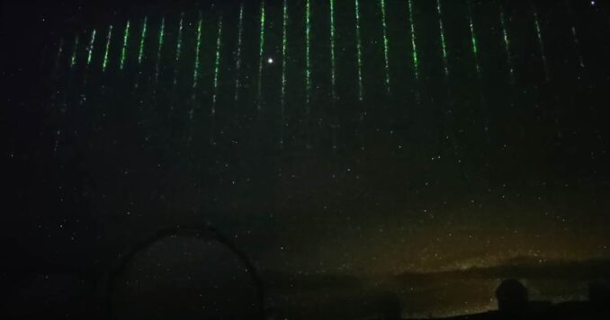Chinese lasers over Hawaii