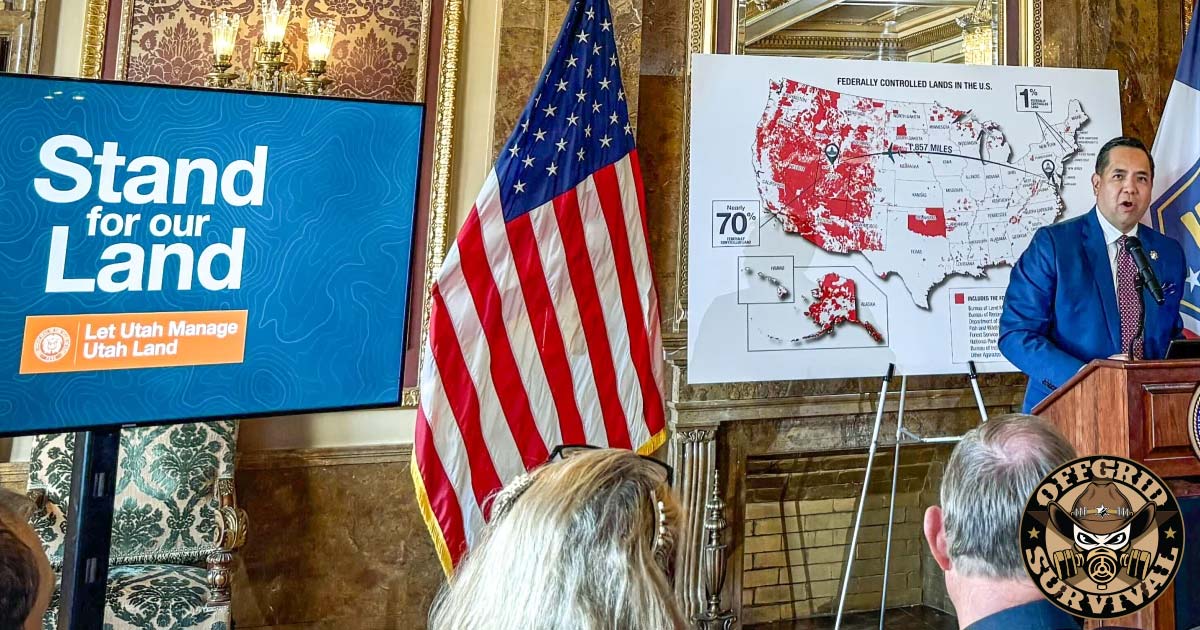 Utah Attorney General Sean Reyes speaks in the Gold Room at the Utah State Capitol in Salt Lake City, Aug. 20, 2024. State leaders are suing the federal government over 18.5 million acres of Bureau of Land Management land, which covers about 34% of Utah.