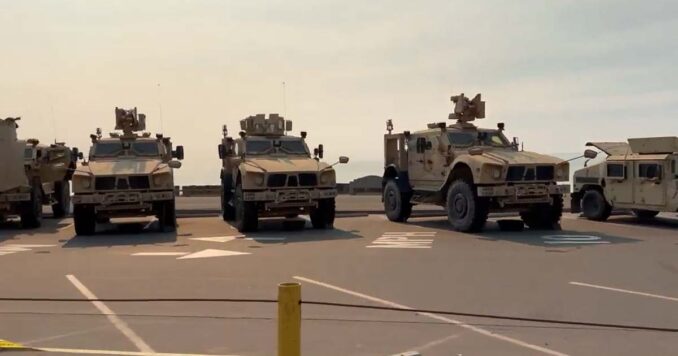 National Guard in LA to prevent Looting