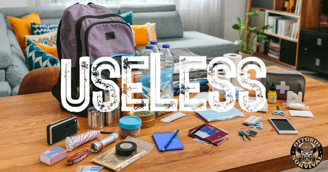 uselessgear Really Bad Survival Kit