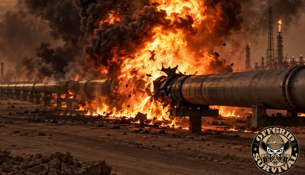 Saudi Arabia vital East-West crude oil pipeline