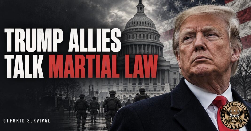 magalaw Trump Allies Are Talking About Martial Law.