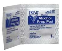 contaminated alcohol wipes from the Traid group